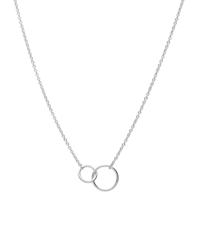 Tiny Interlocking Circle Necklace sold by Blue Ruby