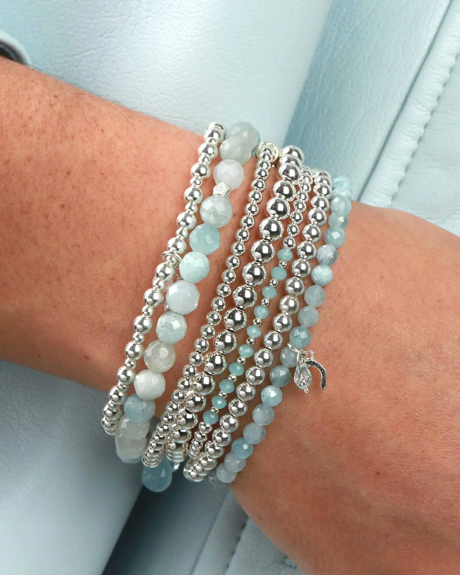 Beaded Bracelet I 5mm sold by Blue Ruby product image thumbnail 2