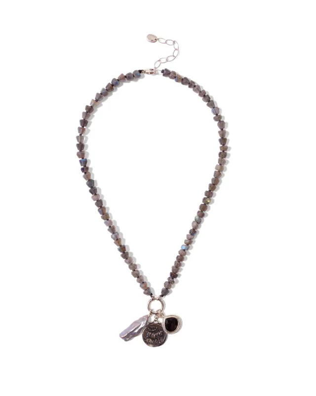 Hypatia Charm Necklace sold by Blue Ruby