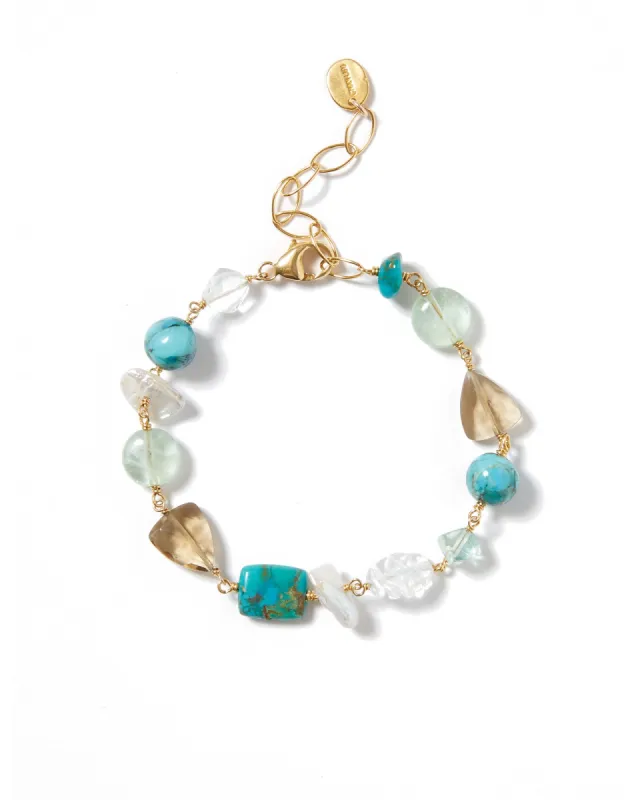 Maeve Bracelet | Turquoise Mix sold by Blue Ruby
