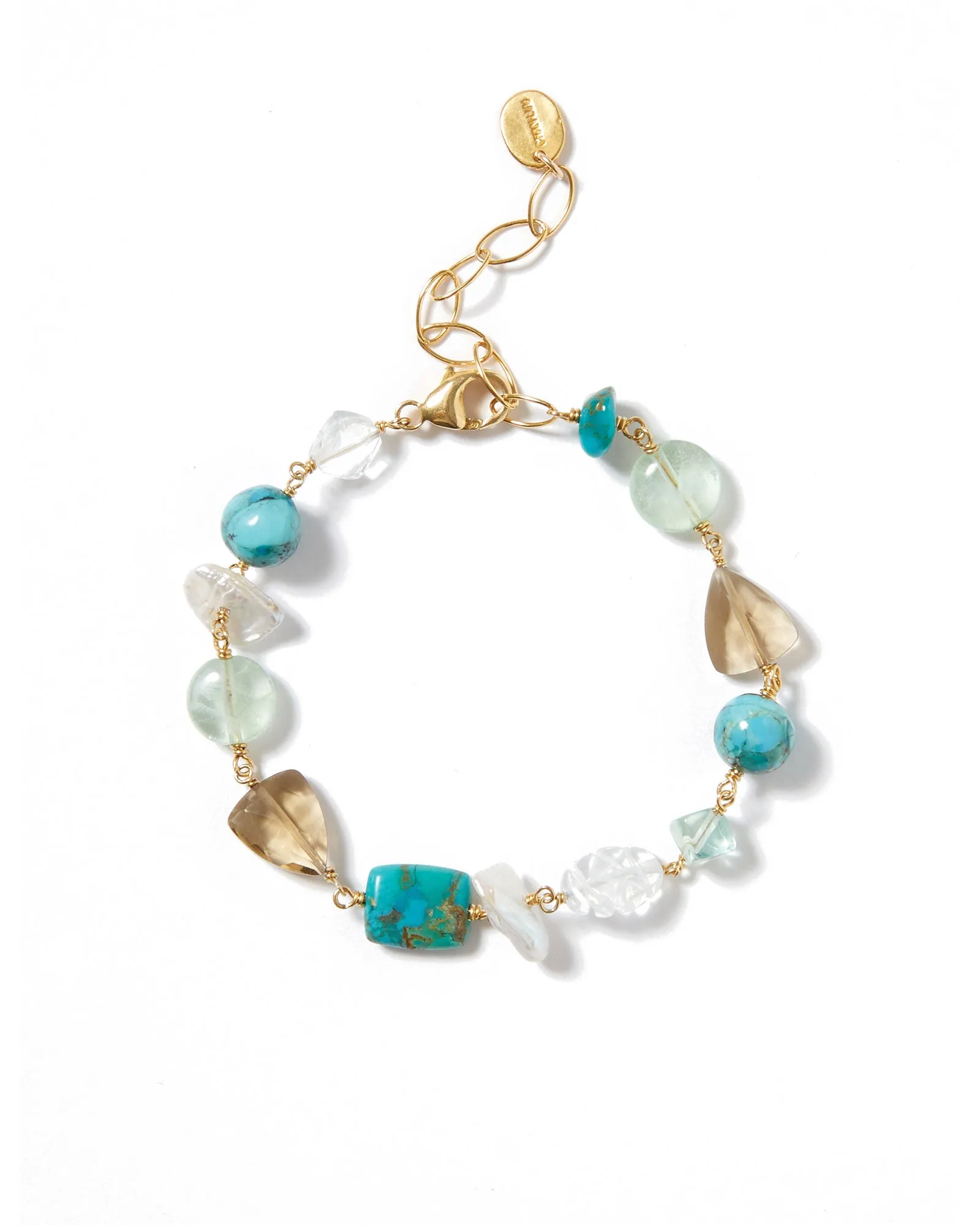 Maeve Bracelet | Turquoise Mix sold by Blue Ruby