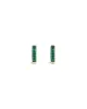 2 Row Emerald Huggies | 12mm sold by Blue Ruby