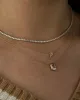 Tennis Racket Pavé Necklace sold by Blue Ruby