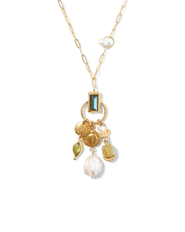 Halo Charm Necklace sold by Blue Ruby