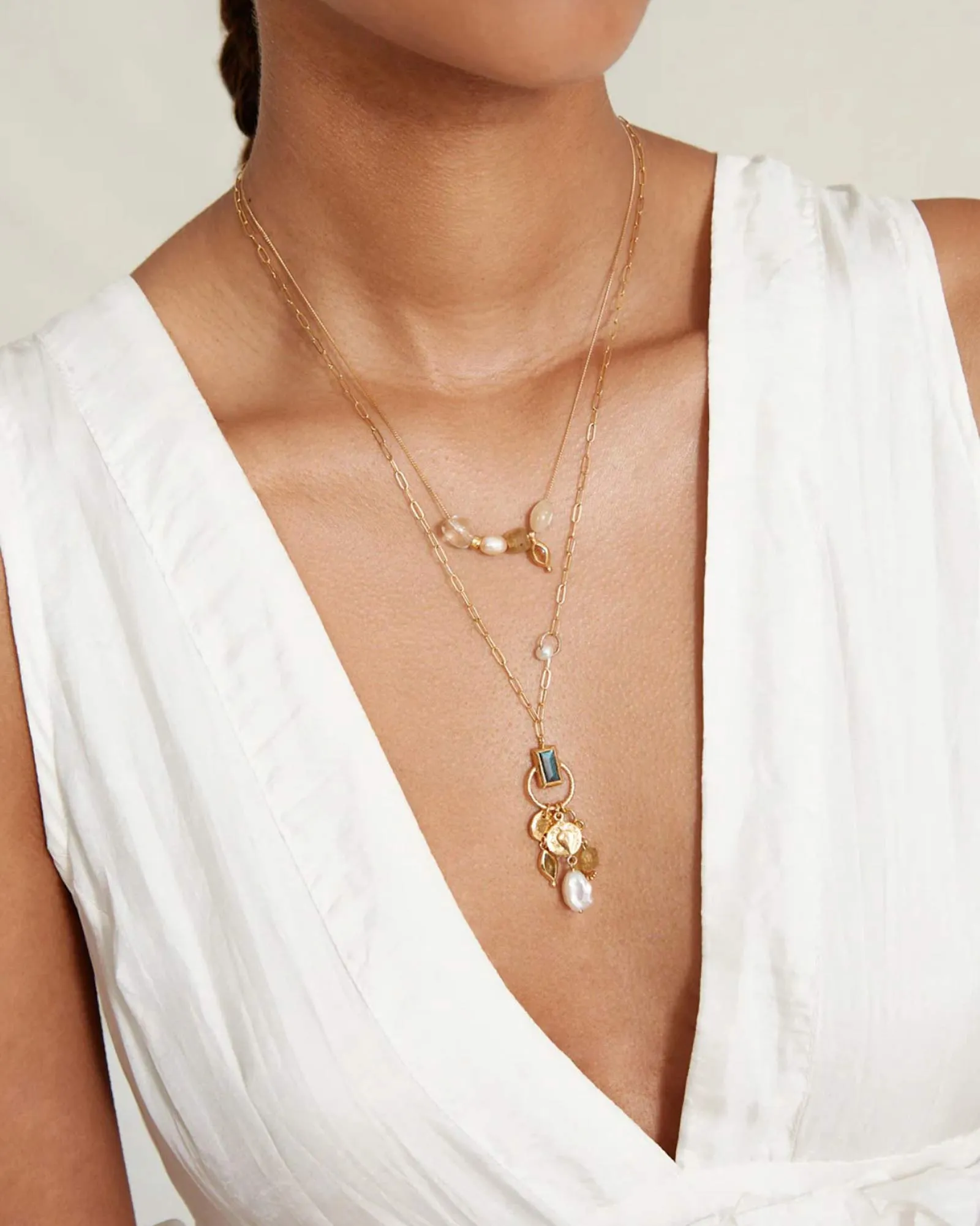 Halo Charm Necklace sold by Blue Ruby product image thumbnail 2