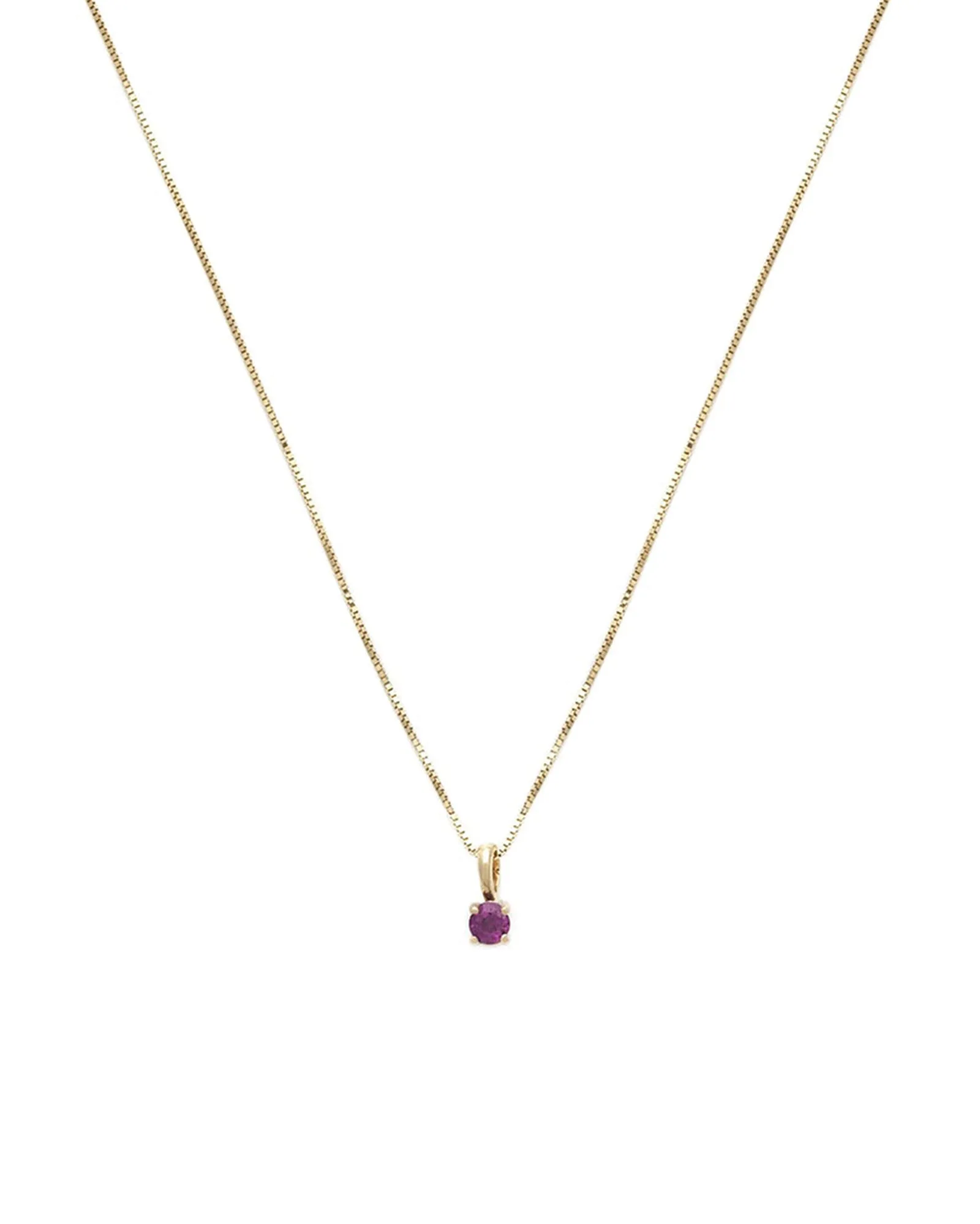 Birthstone Necklace sold by Blue Ruby