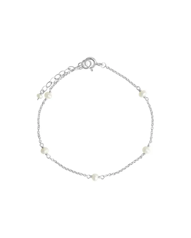 Pearl Station Bracelet sold by Blue Ruby