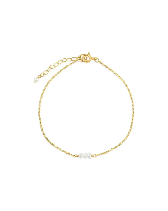 Three Pearl Bracelet sold by Blue Ruby
