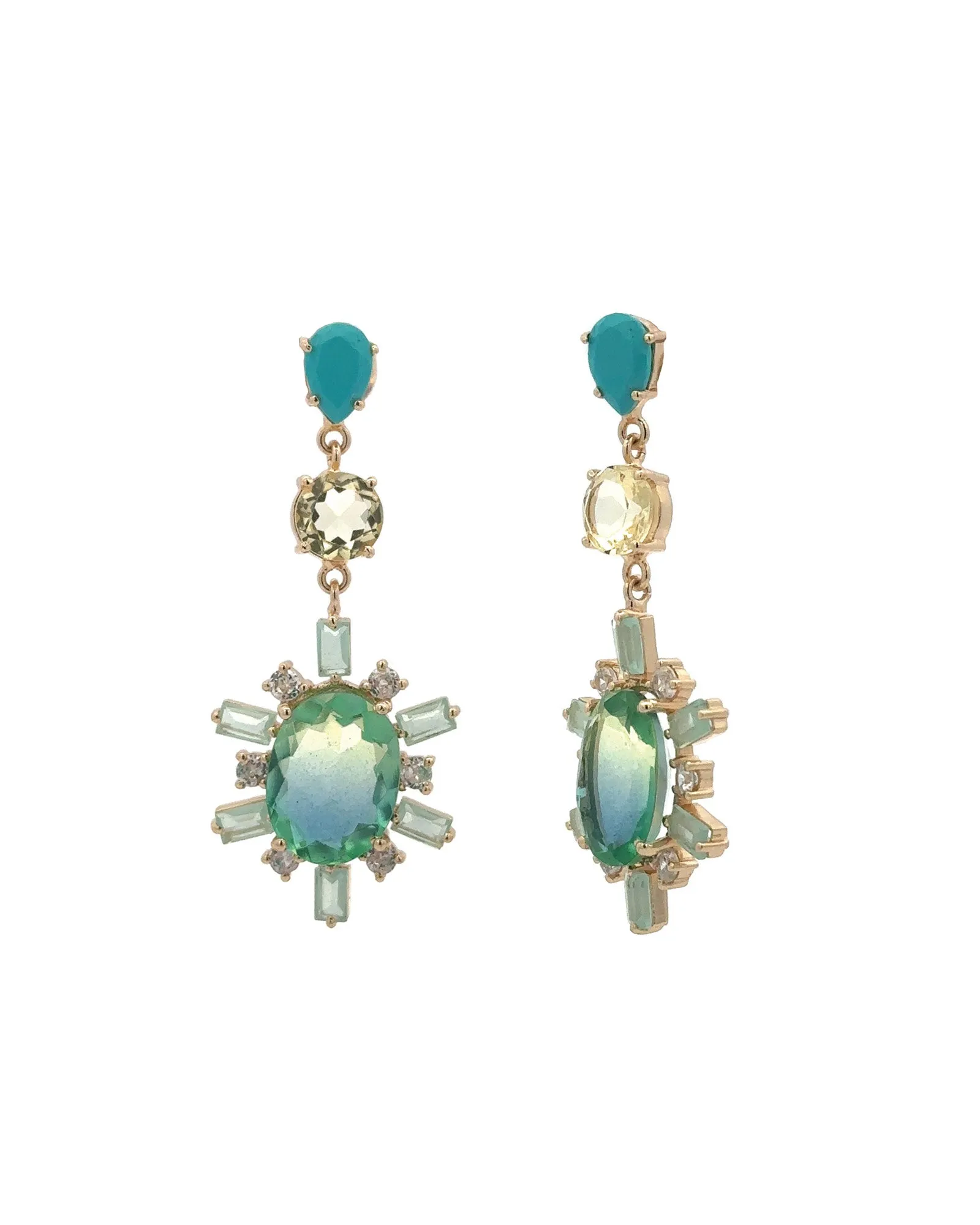 Starburst Drop Studs sold by Blue Ruby