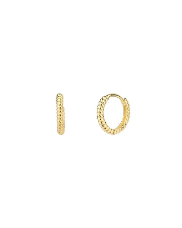 Twist Huggies | 12mm sold by Blue Ruby