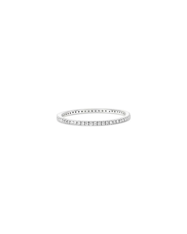 Pavé Eternity Ring sold by Blue Ruby