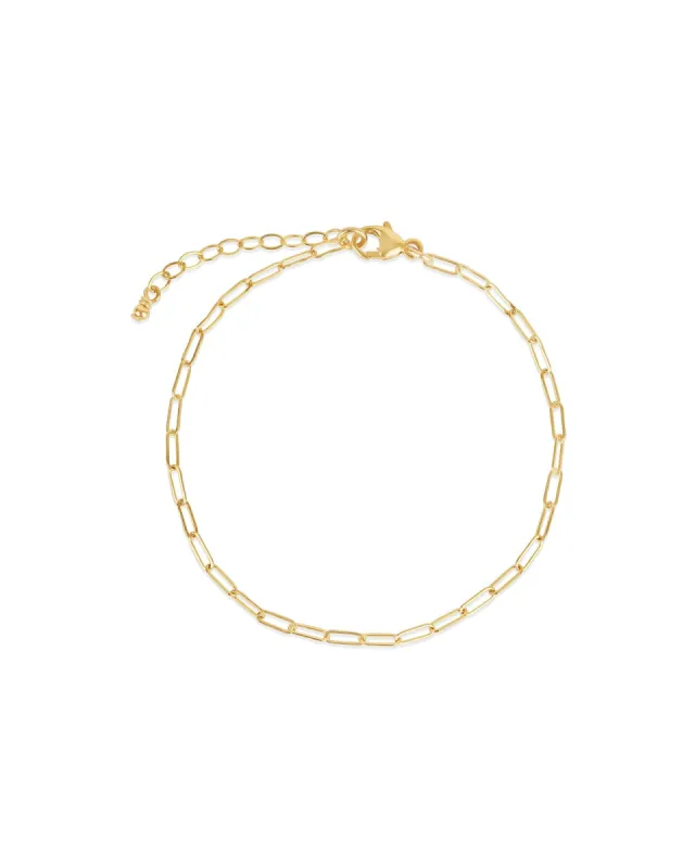 Paperclip Chain Bracelet | XS sold by Blue Ruby
