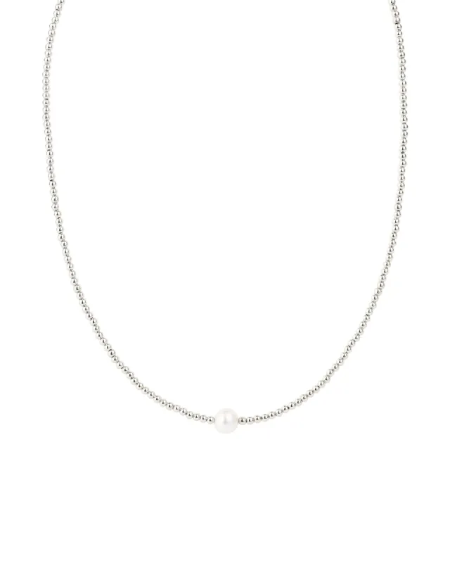 Beaded 6mm Pearl Necklace sold by Blue Ruby