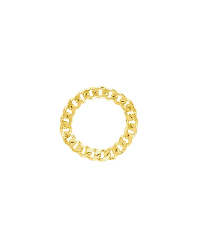 Medium Curb Chain Ring sold by Blue Ruby