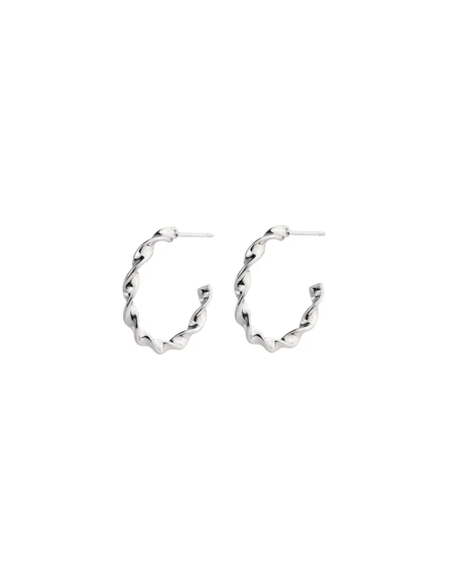 Twist Hoops I 20mm sold by Blue Ruby