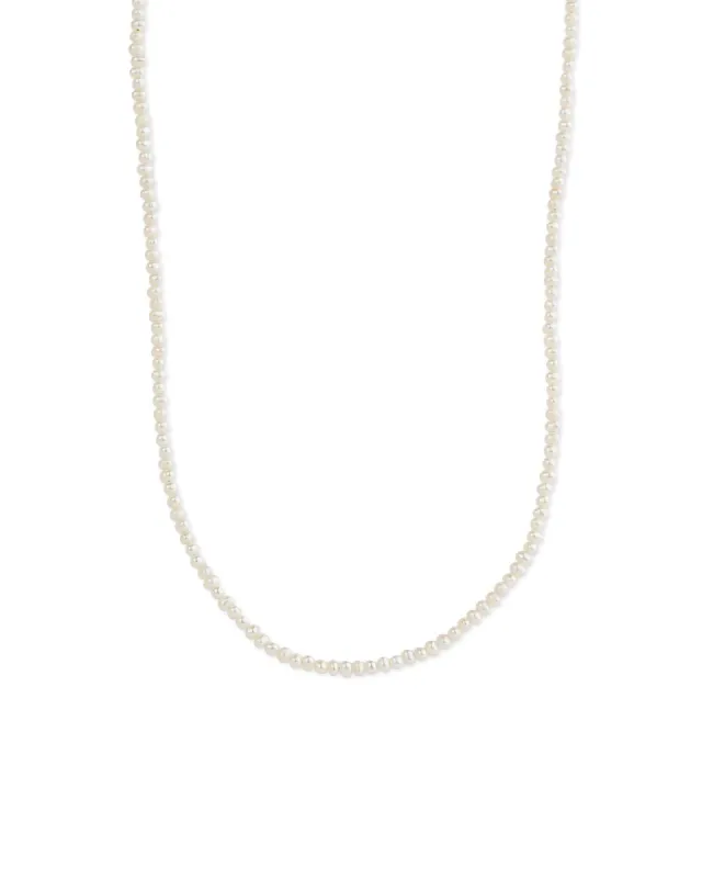 2.5mm Pearl Necklace sold by Blue Ruby