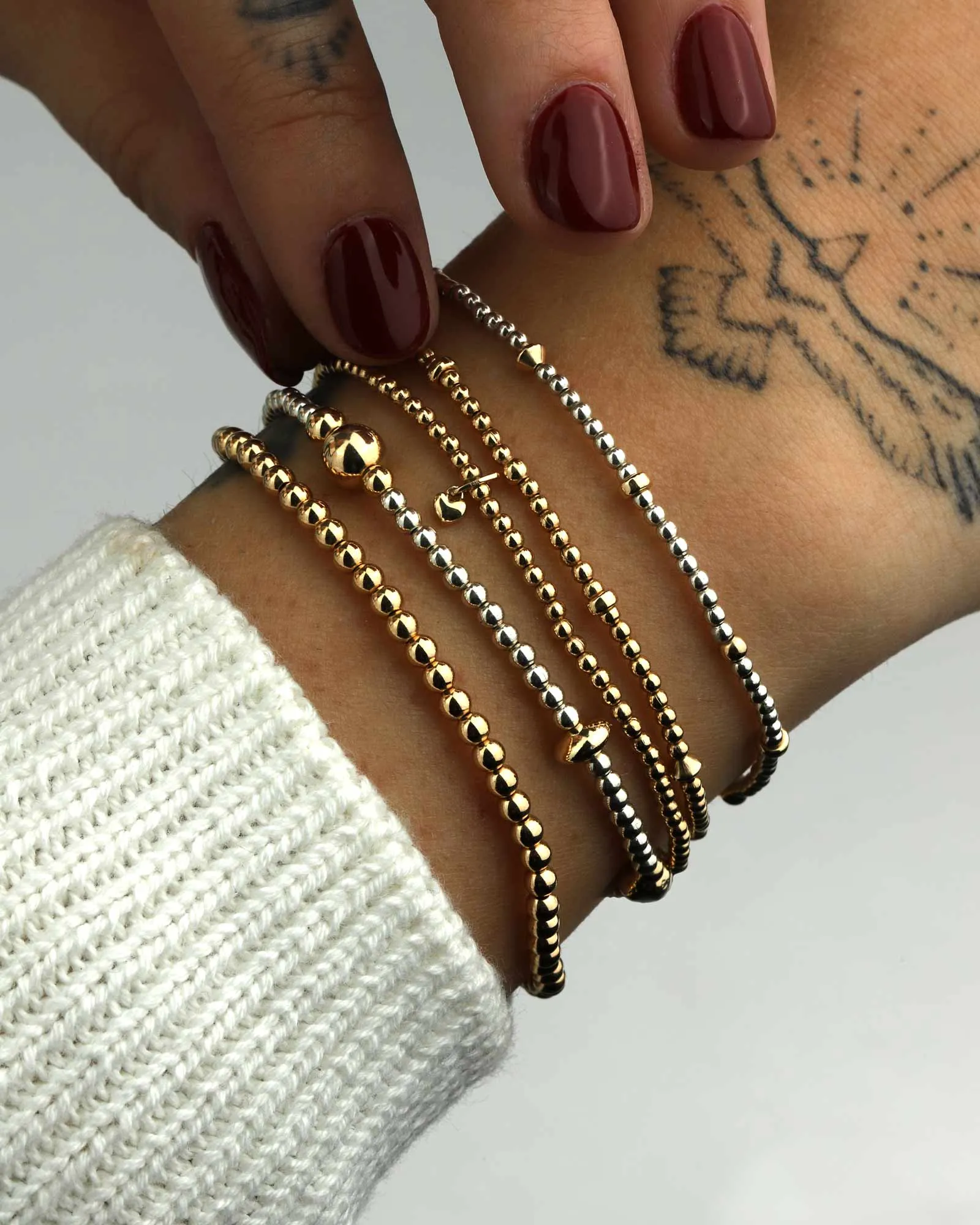 Beaded Bracelet | 3mm sold by Blue Ruby product image thumbnail 2