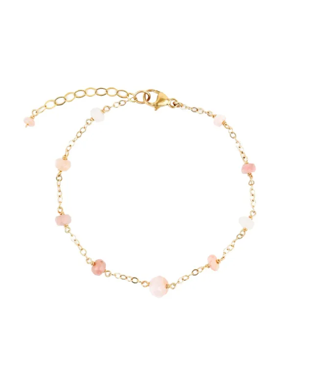 Mixed Stone Station Bracelet sold by Blue Ruby