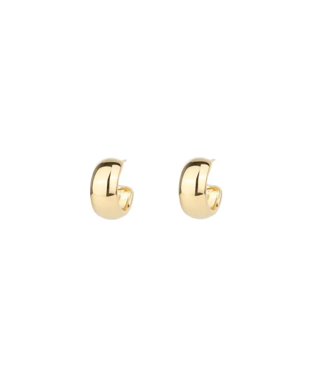 Wide Hoops I 12mm sold by Blue Ruby