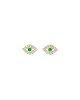 Pavé Evil Eye Studs sold by Blue Ruby