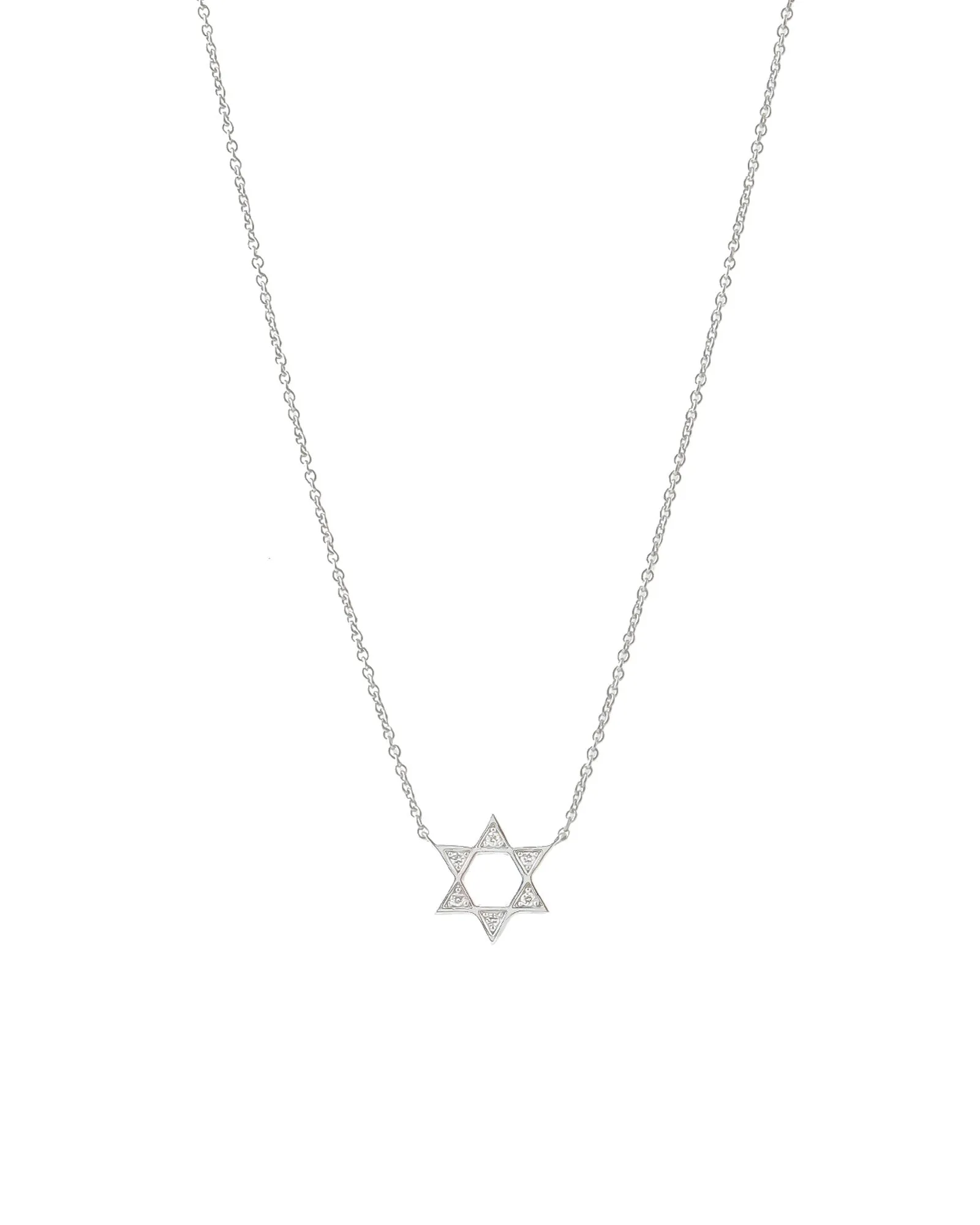 Star of David Diamond Necklace sold by Blue Ruby