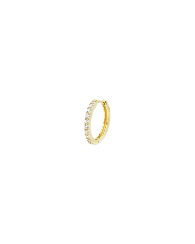 CZ Huggie | 15mm sold by Blue Ruby