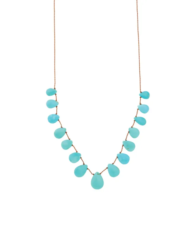Stone Tassel Necklace sold by Blue Ruby