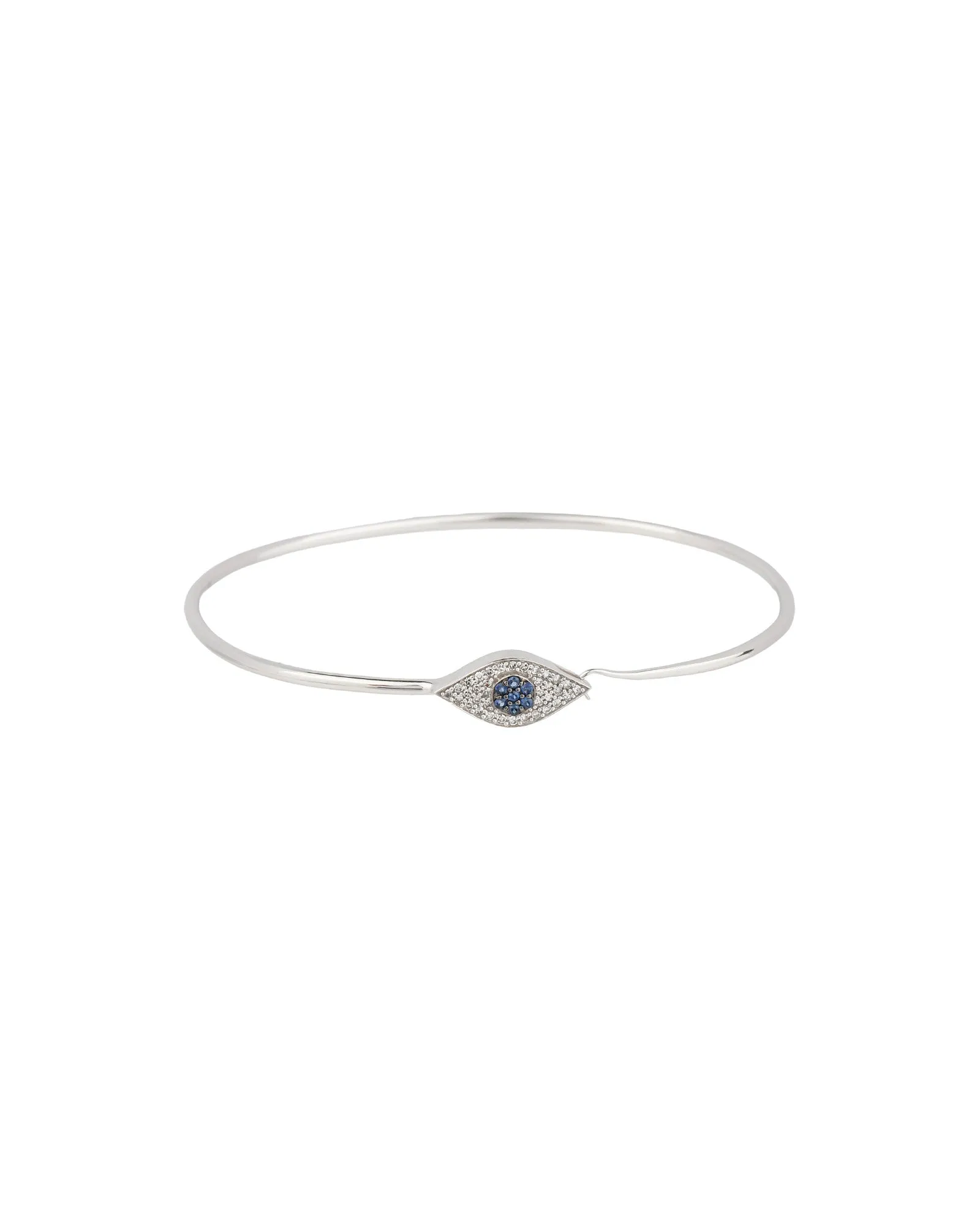 Evil Eye Diamond Bangle sold by Blue Ruby