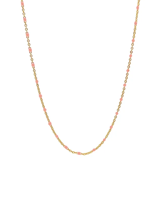 Enamel Chain Necklace sold by Blue Ruby