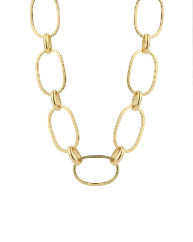 Oval Link Chain Necklace sold by Blue Ruby