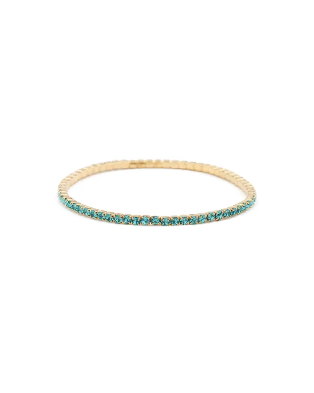 1 Row 2.5mm CZ Stretch Bracelet sold by Blue Ruby