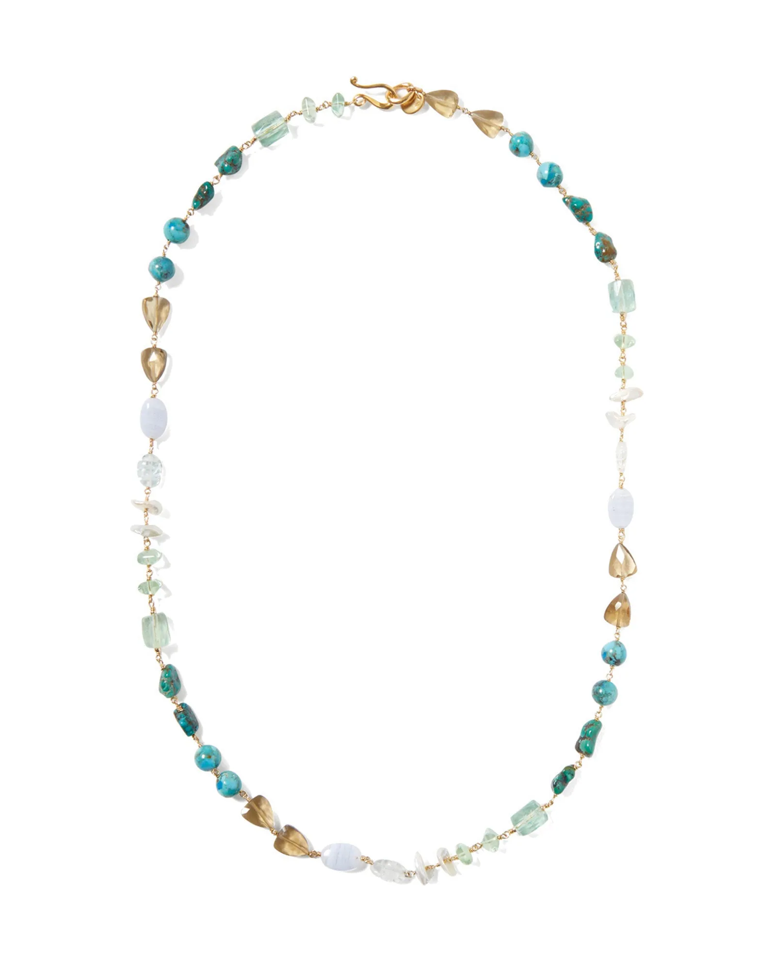 Maeve Necklace | Turquoise Mix sold by Blue Ruby