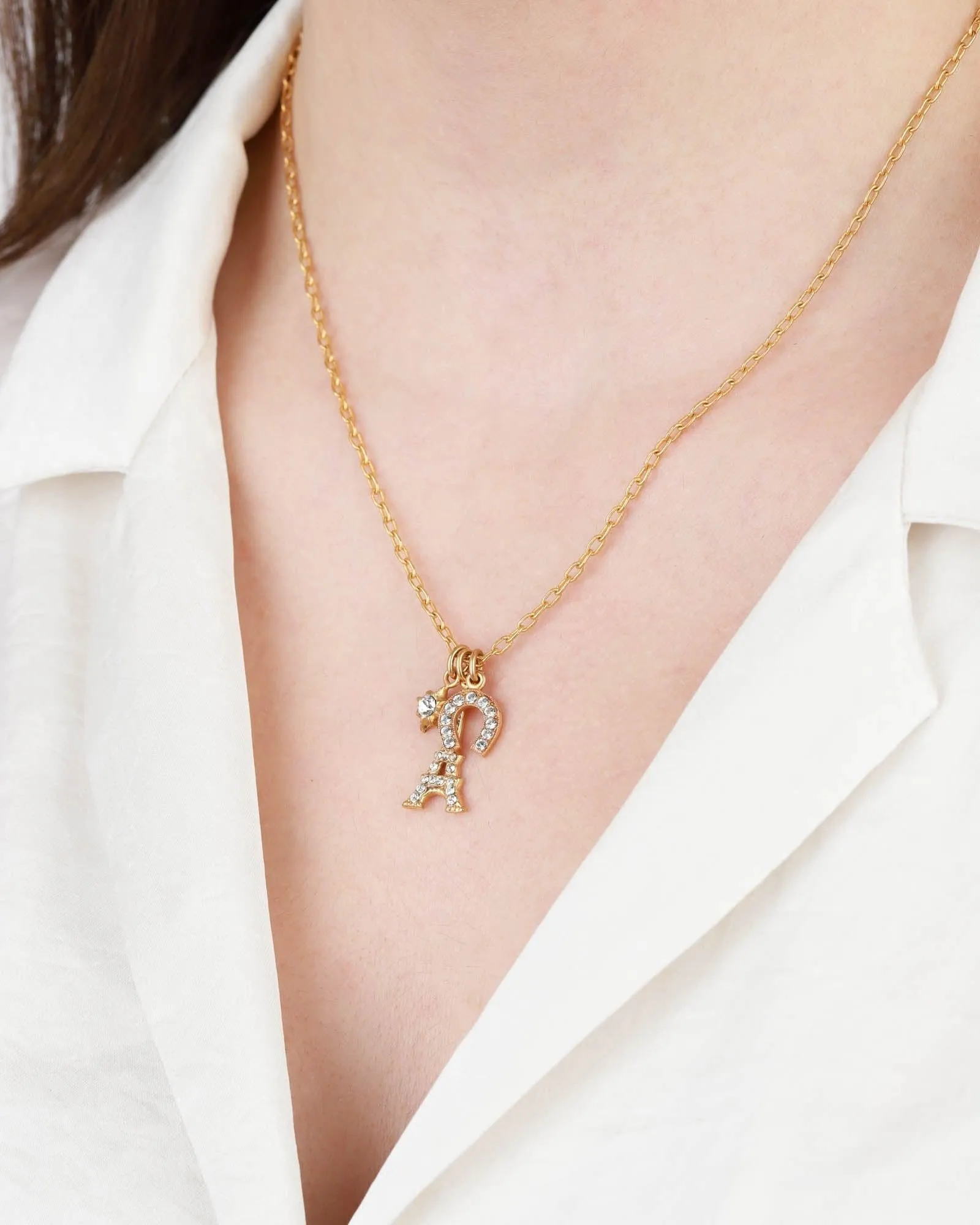 Eiffel Tower Horseshoe Necklace sold by Blue Ruby product image thumbnail 2