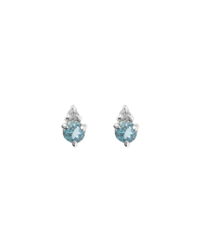 Birthstone Studs | December sold by Blue Ruby
