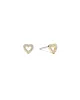 Open Heart CZ Studs sold by Blue Ruby