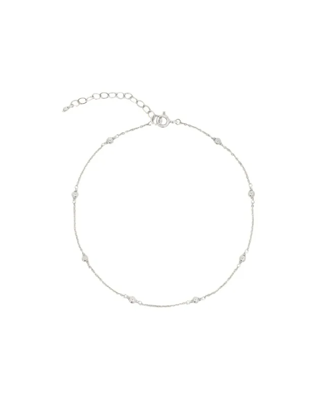 Beaded Station Anklet sold by Blue Ruby