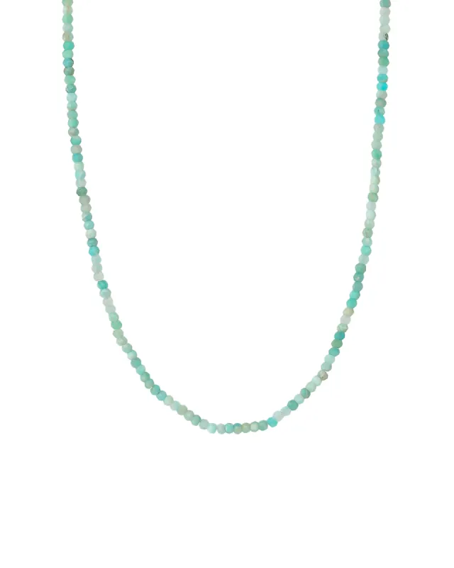 Amazonite Stone Necklace | 3mm sold by Blue Ruby