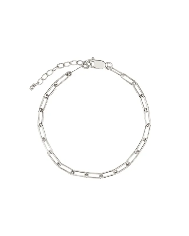 Paperclip Chain Bracelet | Medium sold by Blue Ruby