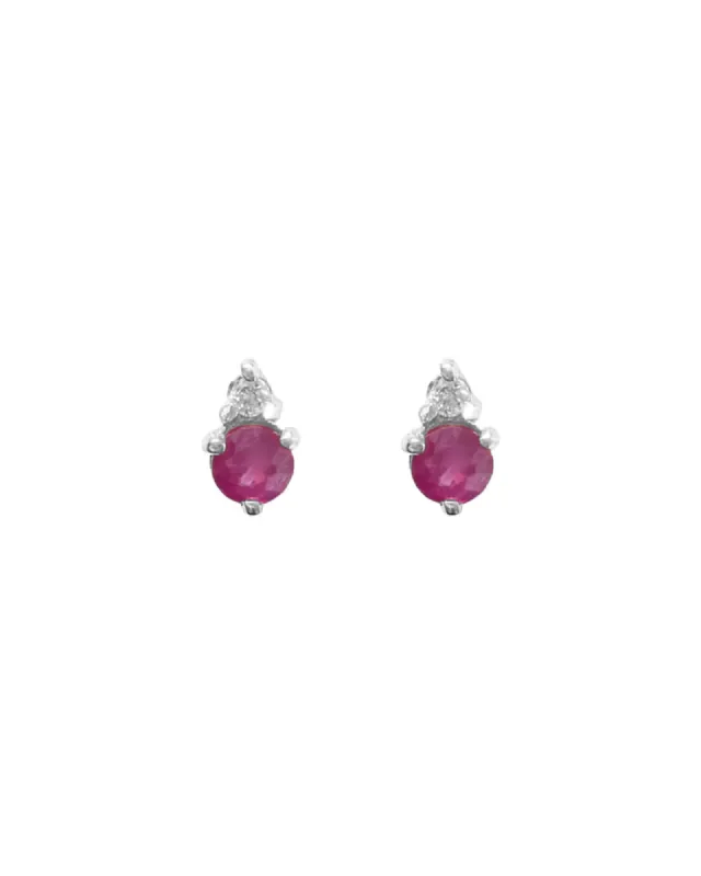 Birthstone Studs | July sold by Blue Ruby