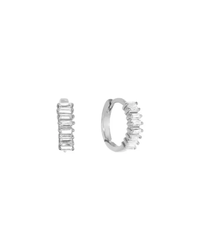 Baguette Huggies I 10mm sold by Blue Ruby