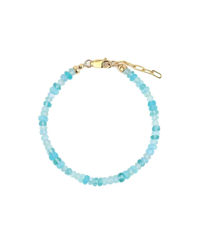 Blue Mix Stone Bracelet | 4mm sold by Blue Ruby