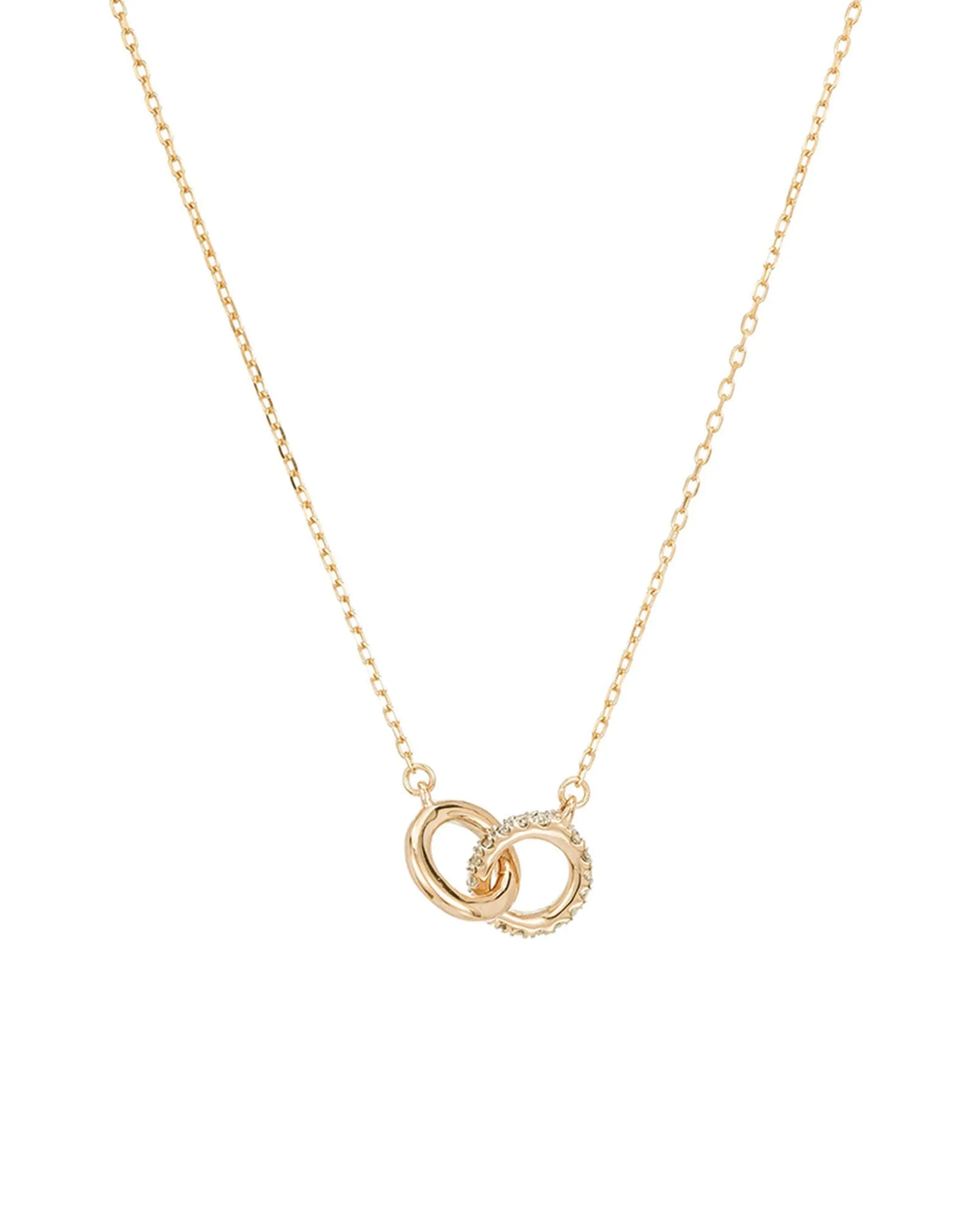 Pavé Interlocking Loop Necklace sold by Blue Ruby