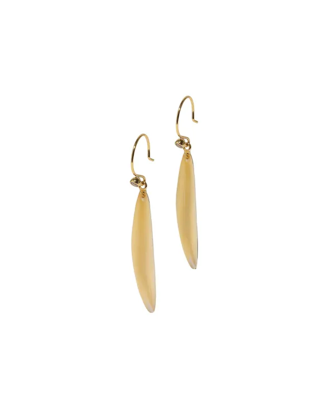 Lucite Sliver Wire Earrings sold by Blue Ruby