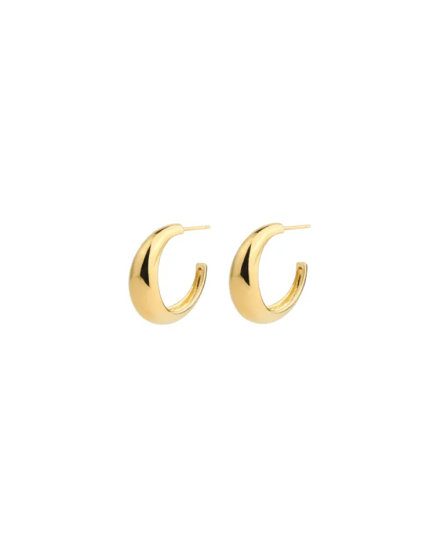 Tapered Hoops | 22mm sold by Blue Ruby