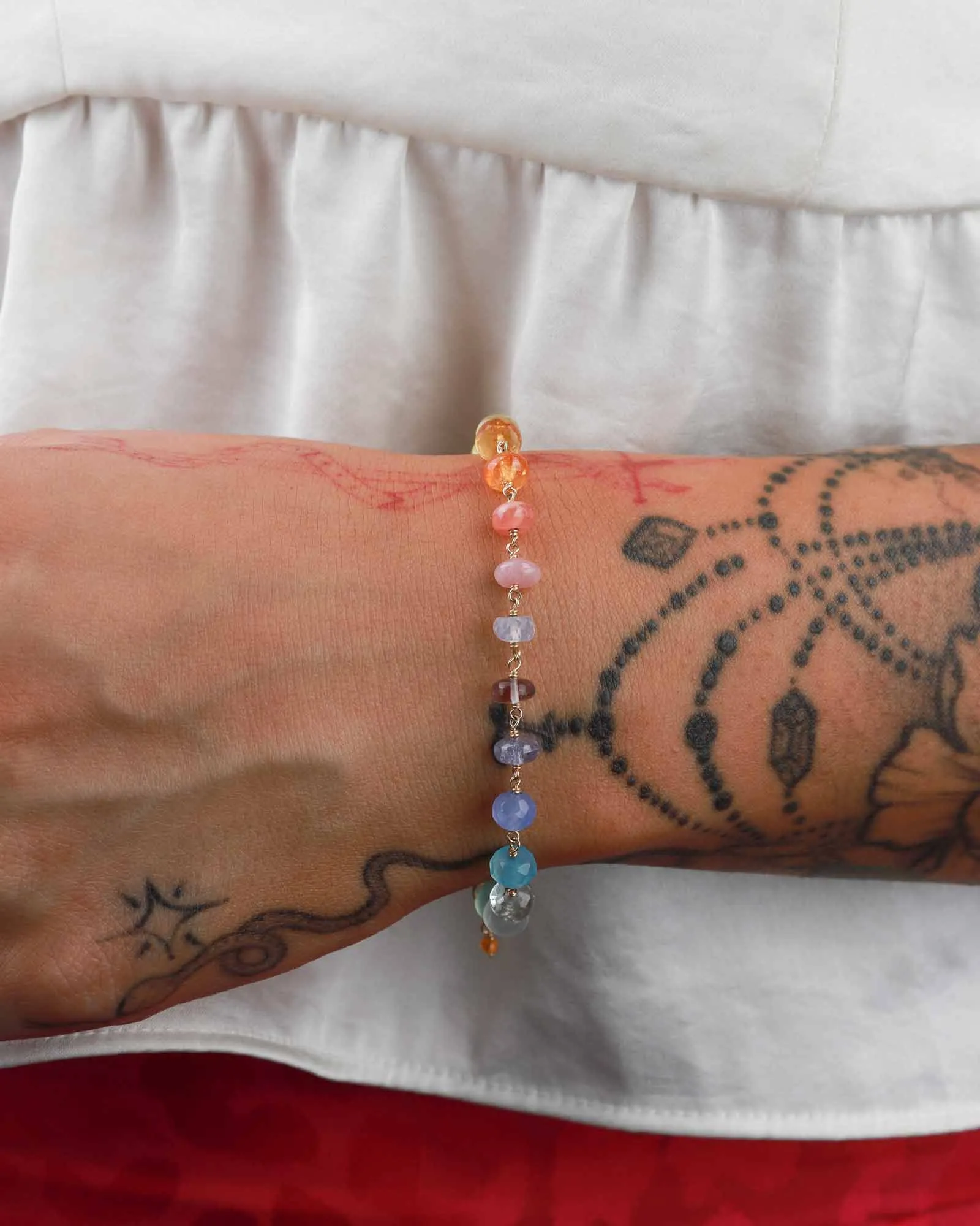 Mixed Gemstone Bracelet sold by Blue Ruby product image thumbnail 2