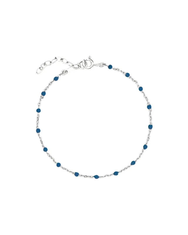 Enamel Beaded Chain Bracelet sold by Blue Ruby