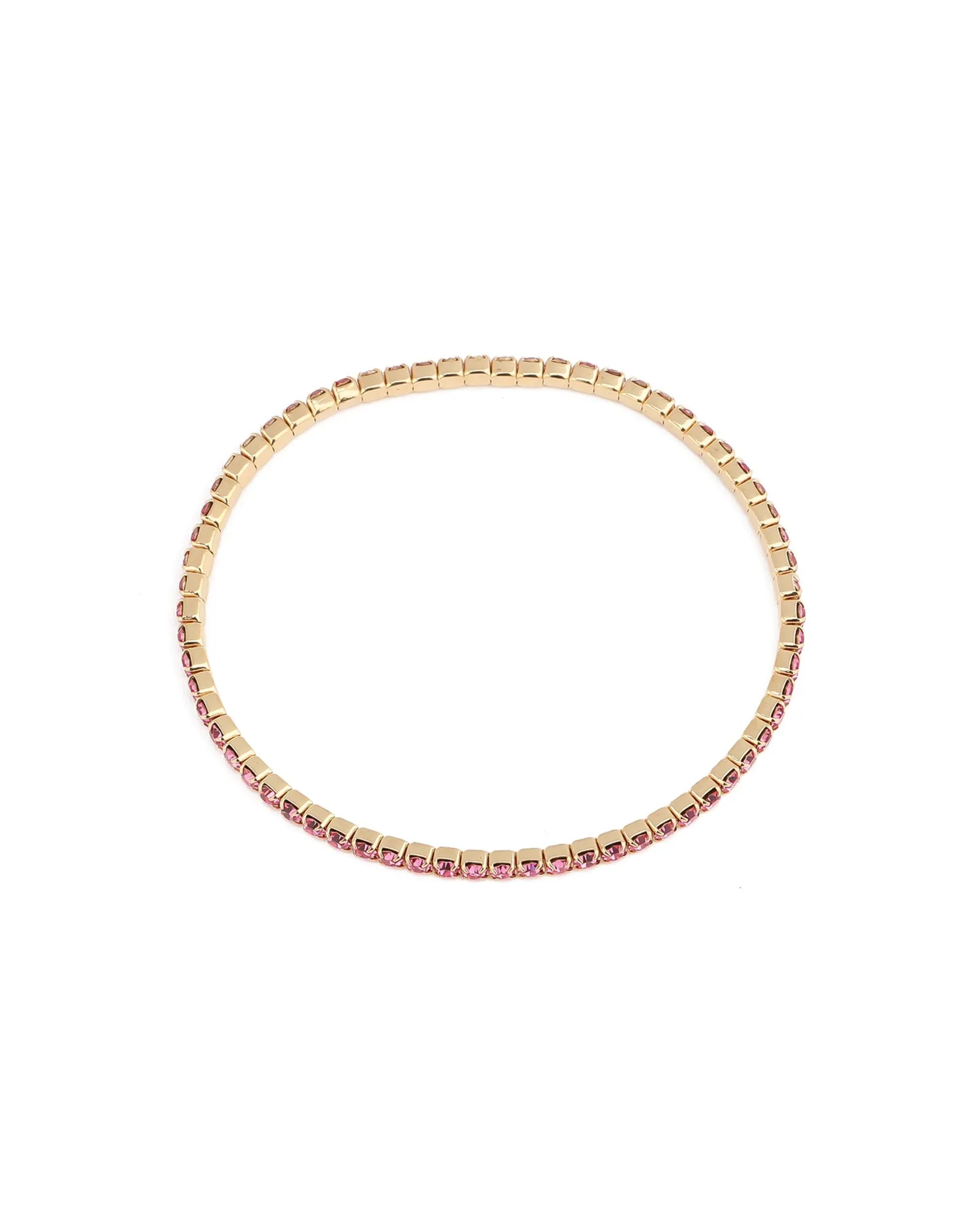 1 Row 2.5mm CZ Stretch Bracelet sold by Blue Ruby product image thumbnail 3