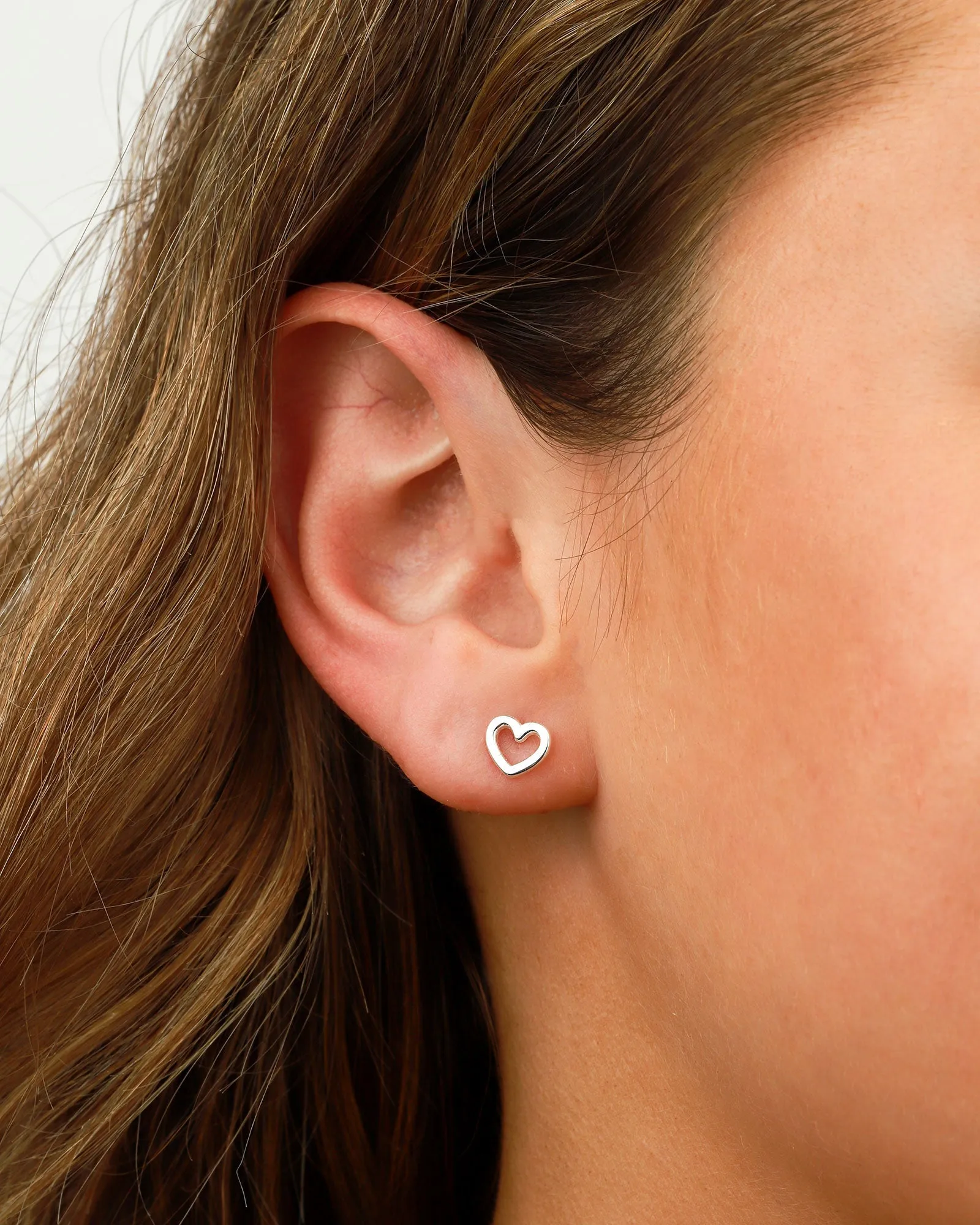 Open Heart Studs sold by Blue Ruby product image thumbnail 2