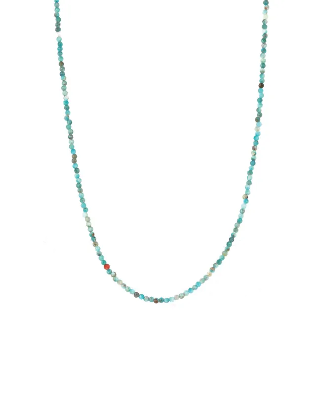 Mixed Apatite Stone Necklace | 2mm sold by Blue Ruby