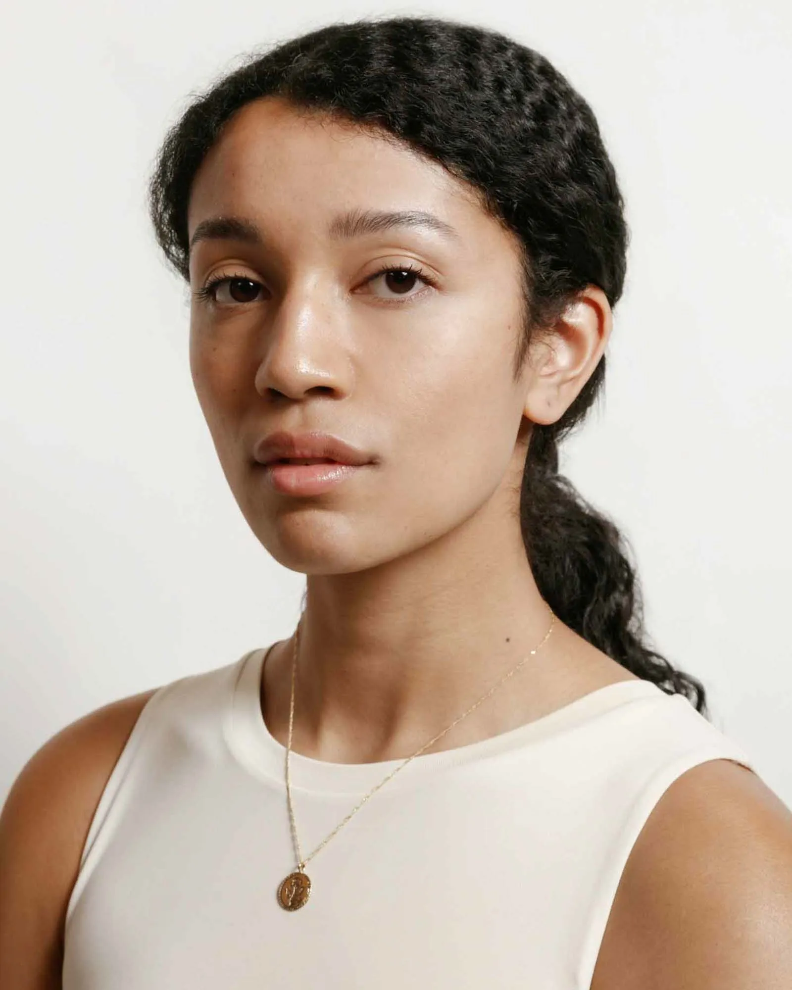 Rose Coin Necklace sold by Blue Ruby product image thumbnail 3